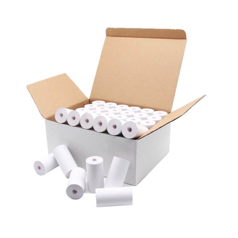 ITS TECH 30 Coreless Thermal Paper Rolls for Poynt Smart Payment Terminal Receipt Printer - 2 1/4" x 16Â´ea (30 rolls )â€¦ - Image 3